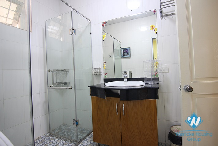 Bright apartment with 03 bedrooms for rent in Au Co St, Tay Ho, Hanoi